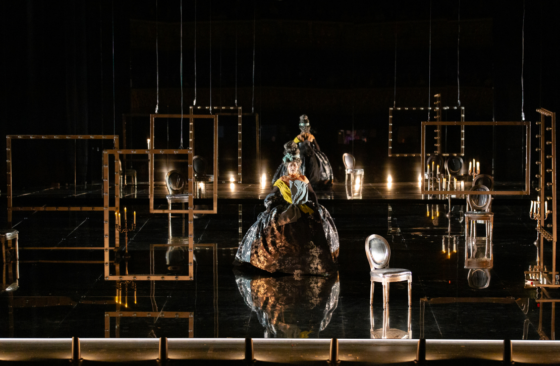 Operas "Adriāna Lekuvrēra" pirmizrāde Latvijas Nacionālajā operā.
