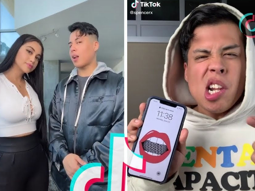 TikTok satura radītājs Spensers Polanko Naits.