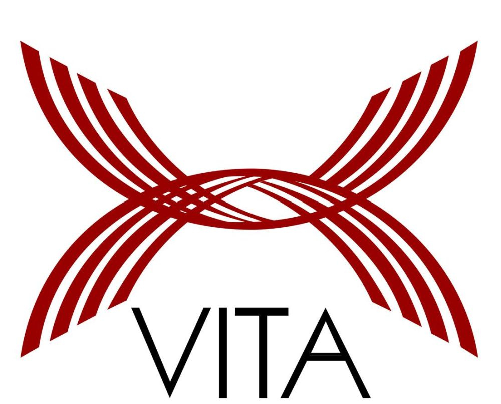 Latvijas Sieviešu volontieru biedrības "VITA" logo.