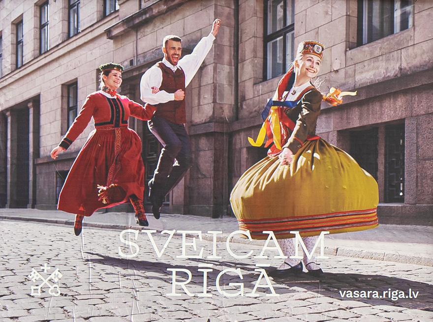 Sveicam svētku dalībniekus Rīgā!