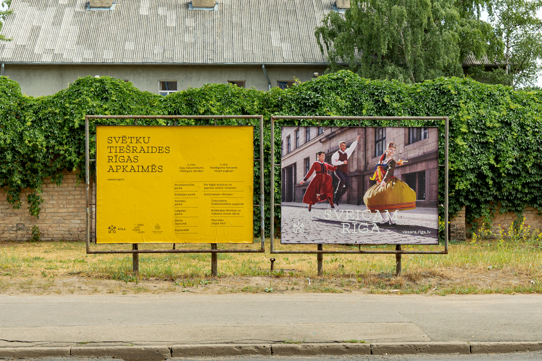 Sveicam svētku dalībniekus Rīgā!