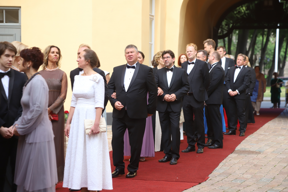 Svinīgā pieņemšana par godu Valsts prezidenta inaugurācijai.