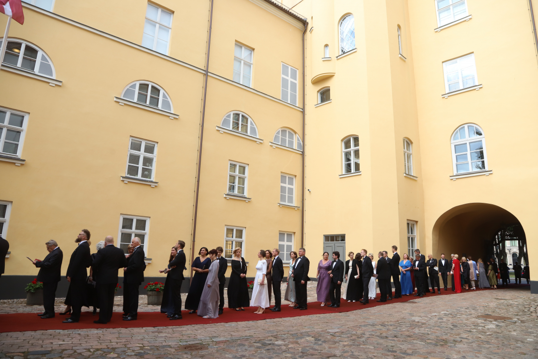 Svinīgā pieņemšana par godu Valsts prezidenta inaugurācijai.
