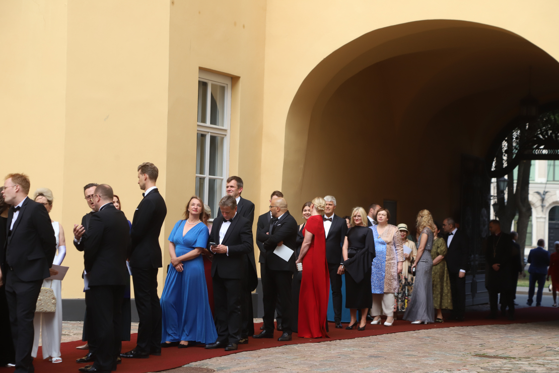 Svinīgā pieņemšana par godu Valsts prezidenta inaugurācijai.