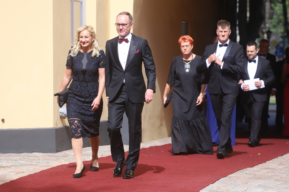 Svinīgā pieņemšana par godu Valsts prezidenta inaugurācijai.