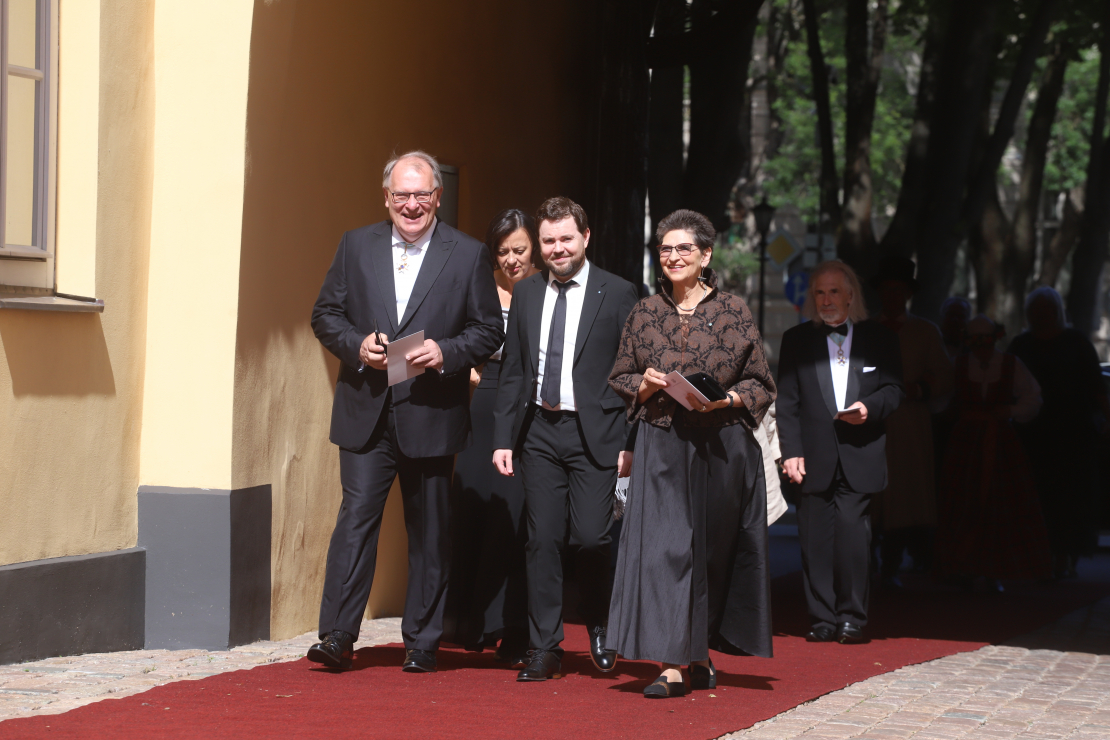 Svinīgā pieņemšana par godu Valsts prezidenta inaugurācijai.