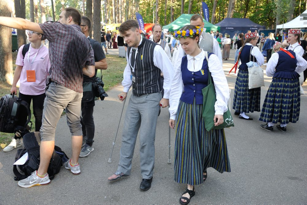 Dziesmu un deju svētku noslēguma koncerts "Kopā augšup". 