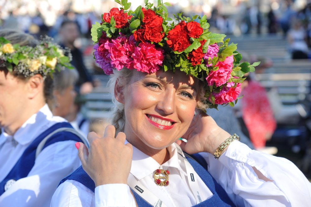 Dziesmu un deju svētku noslēguma koncerts "Kopā augšup". 