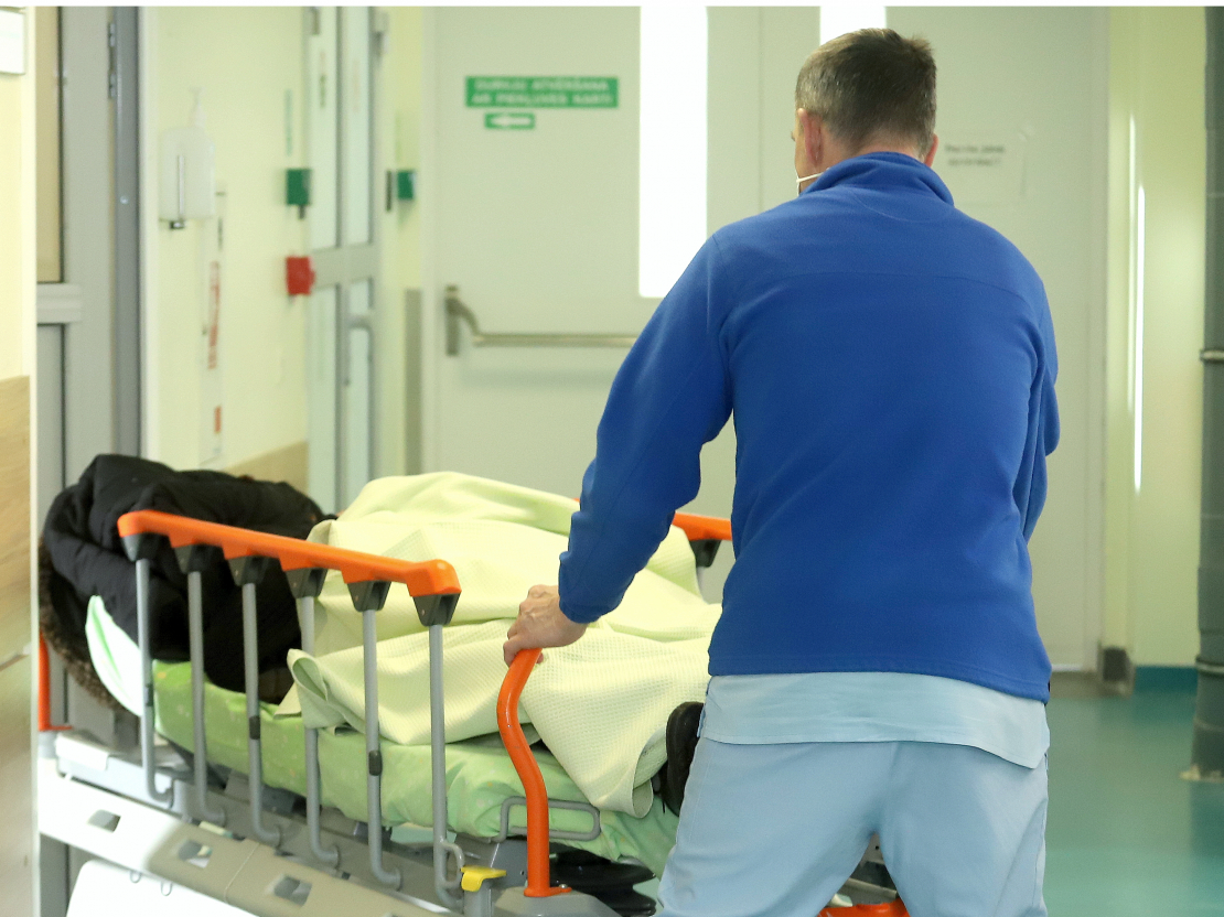 Stradiņu slimnīcas uzņemšanas nodaļa.