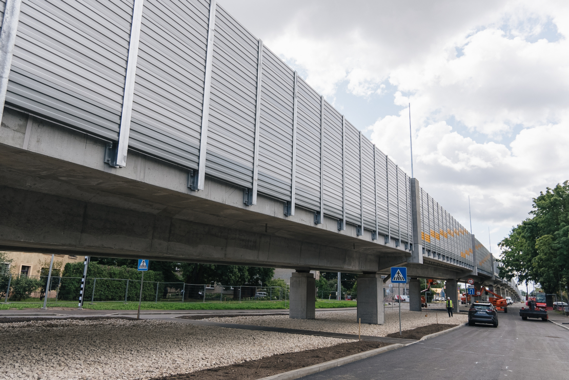 Pārbaudīta Austrumu maģistrāles slodze