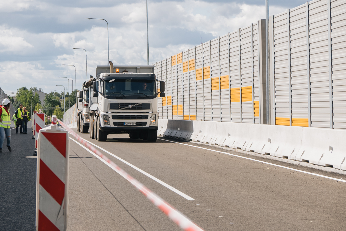 Pārbaudīta Austrumu maģistrāles slodze