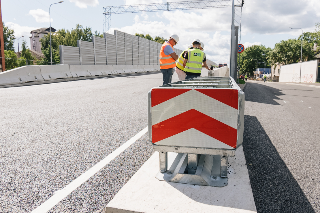 Pārbaudīta Austrumu maģistrāles slodze
