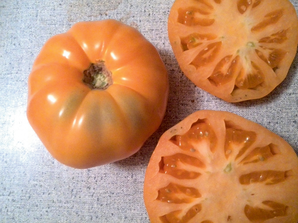 Tomāti ar nevienādu iekrāsojumu.