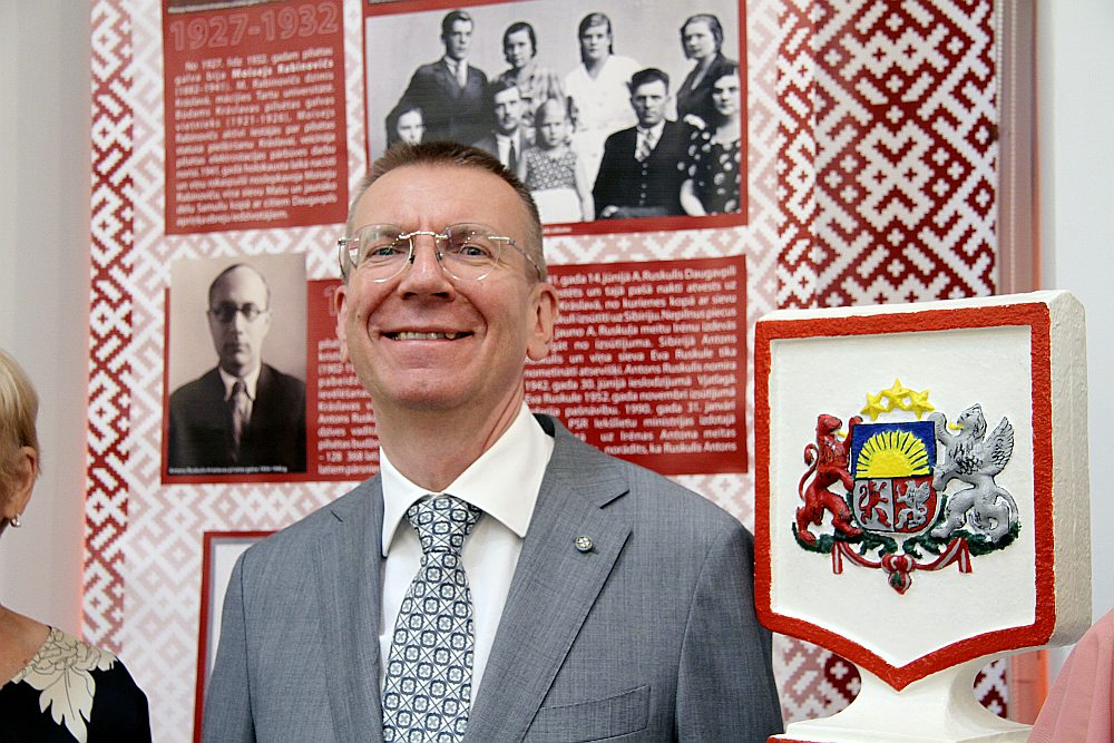 Prezidents Edgars Rinkēvičs.