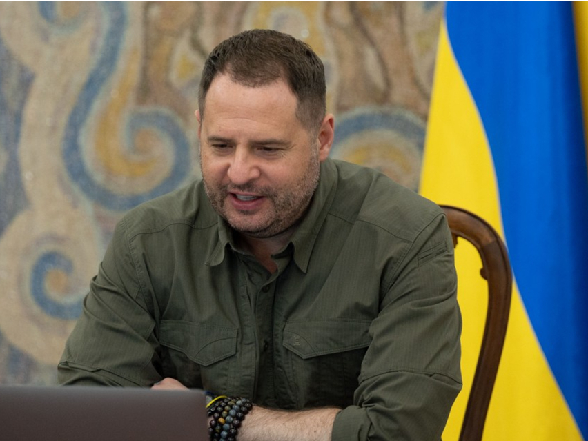 Ukrainas prezidenta kancelejas vadītājs Andrejs Jermaks.