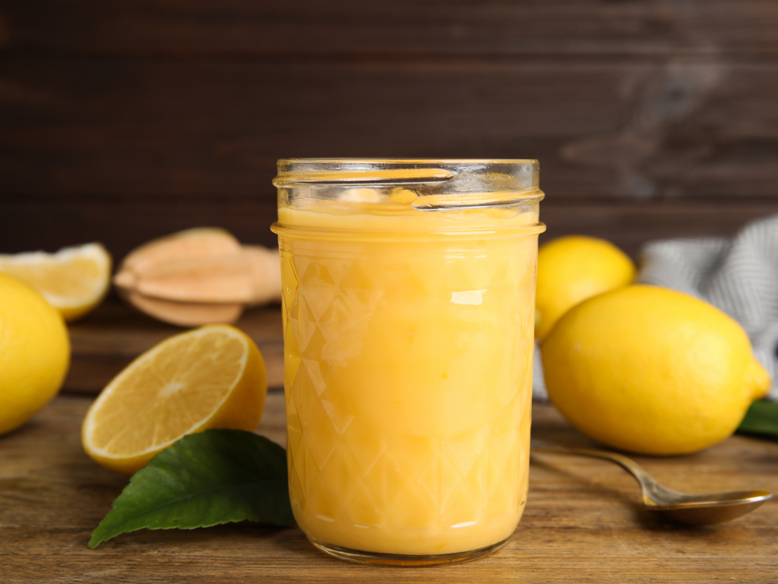Citronu sīrups.