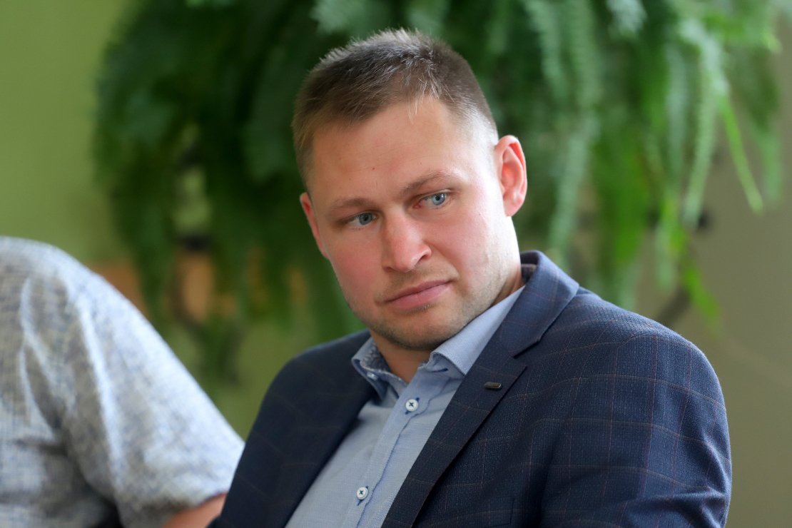 Diskusijas dalībnieki Ērgļos.