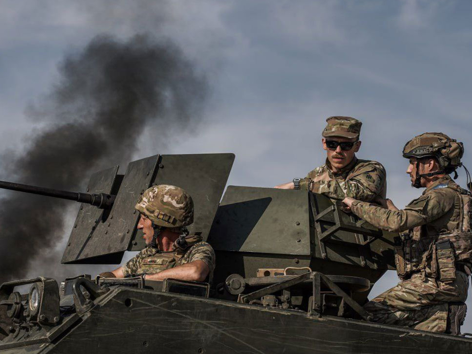 Ukraiņu karavīri. "Azov" brigāde.