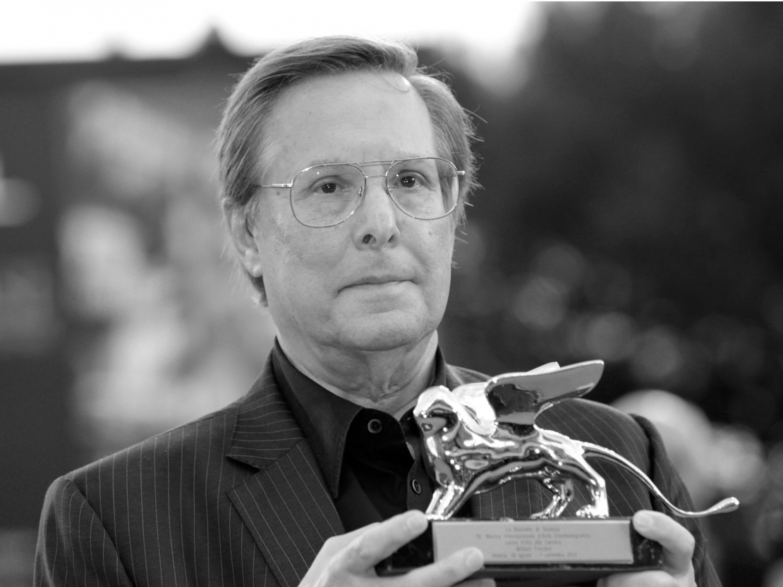 Viljams Frīdkins 70. Venēcijas kinofestivālā, saņemot balvu par mūža ieguldījumu.