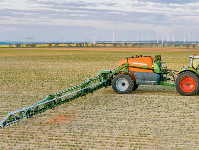 'Amazone Smartsprayer' smidzinātājs.