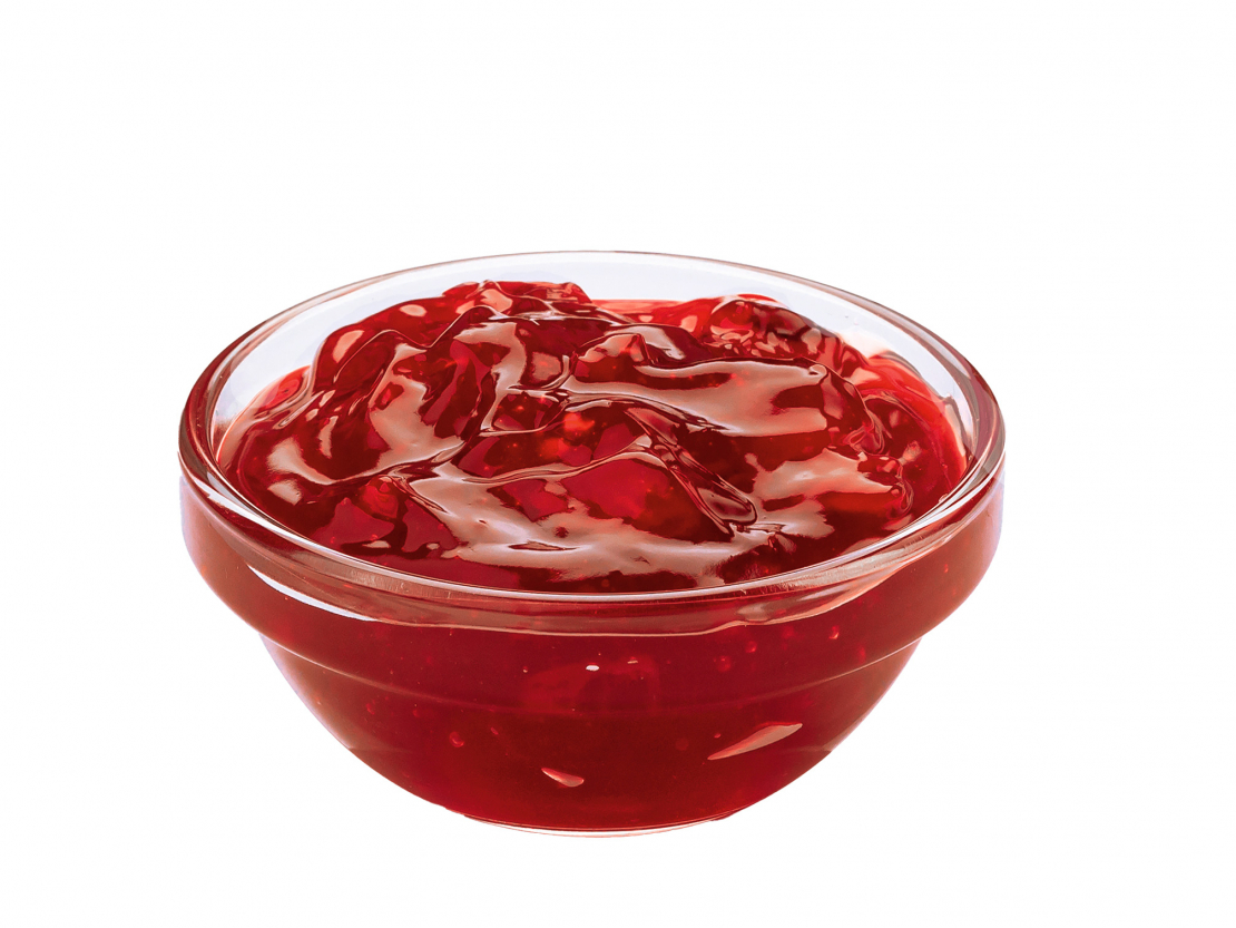 Jāņogu un čili mērce.