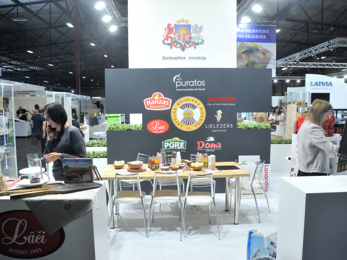 Izstāde "Riga Food" Ķīpsalas izstāžu kompleksā.