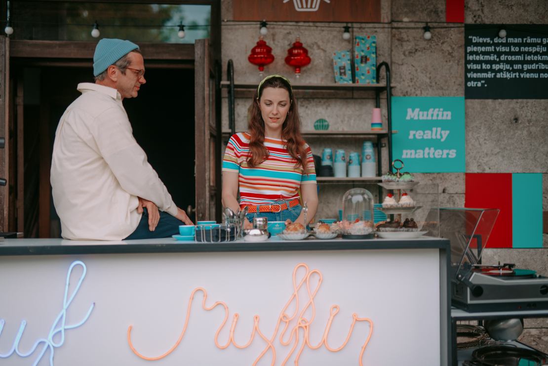 LMT komēdijseriāla "Pilna pastkaste" filmēšana Ķemeros.