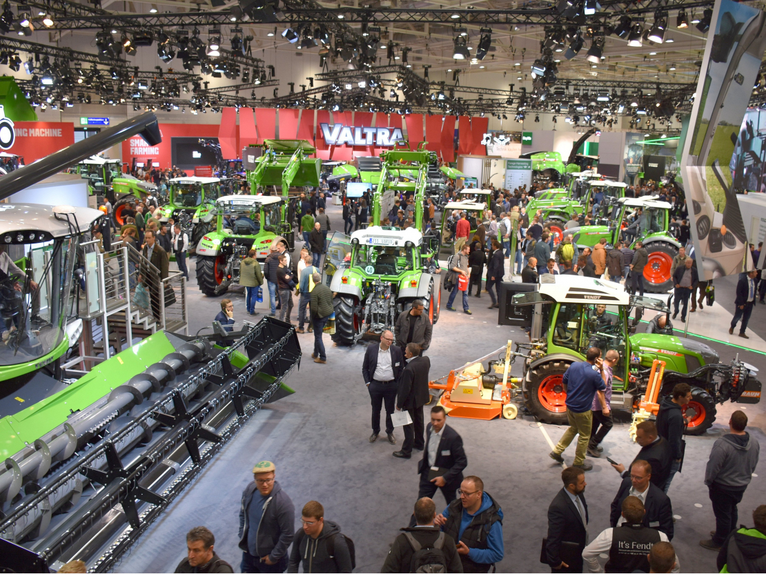 "Agritechnica" izstāde Hanoverē.