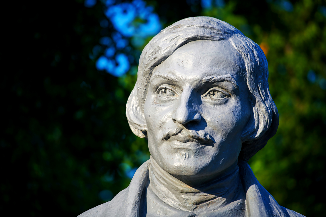 Nikolaja Gogoļa krūšutēls.