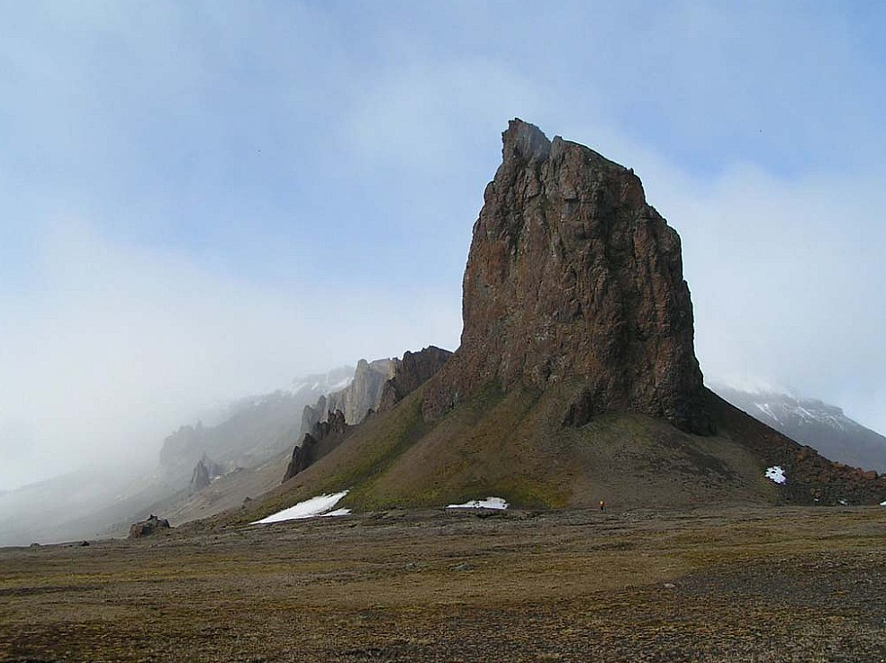 Franča Jozefa zemes ainava.