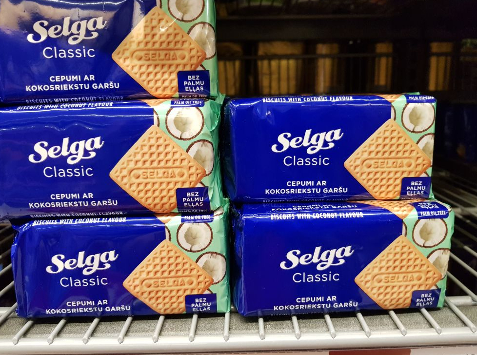 Ilustratīvs attēls. Cepumi "Selga".