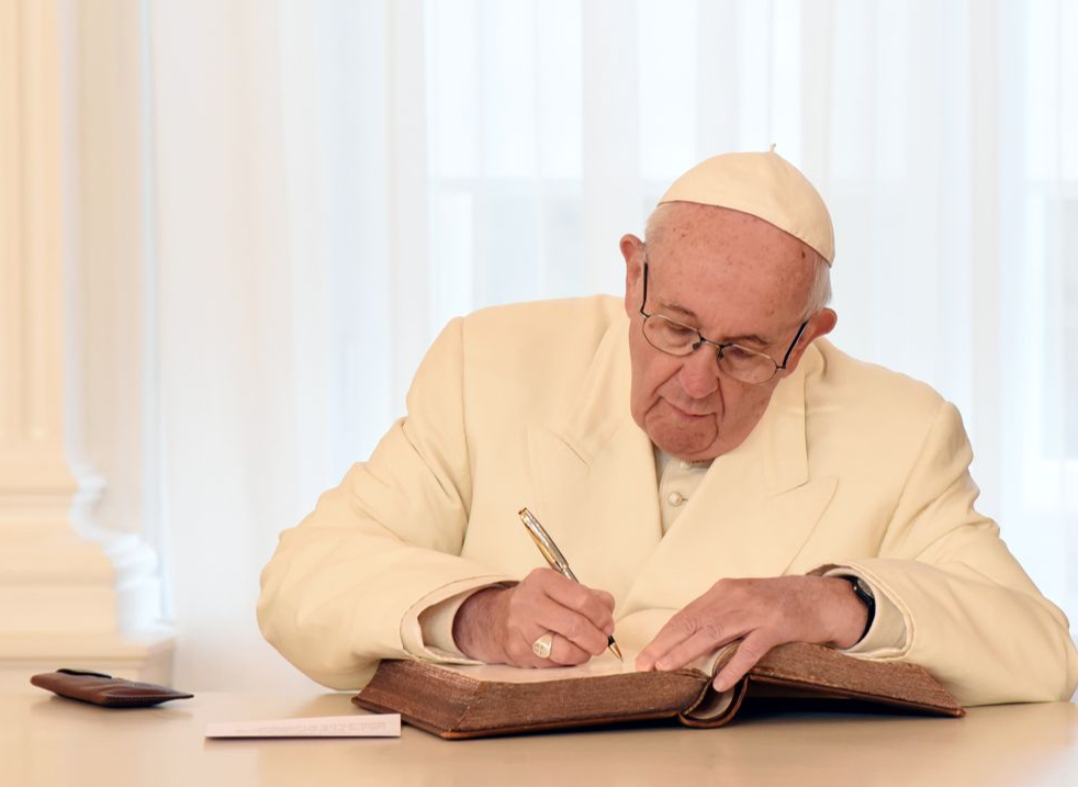 Pāvests Francisks.