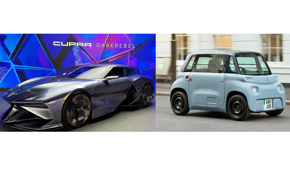 Aizvien tālāk viens no otra aizbrauc auto jaunumu pretpoli gan cenas, gan izskata, gan iespējamās mērķauditorijas ziņā. Piemēram, šie divi nesen prezentētie: "Citroen AMI" un "Cupra Rebel"…