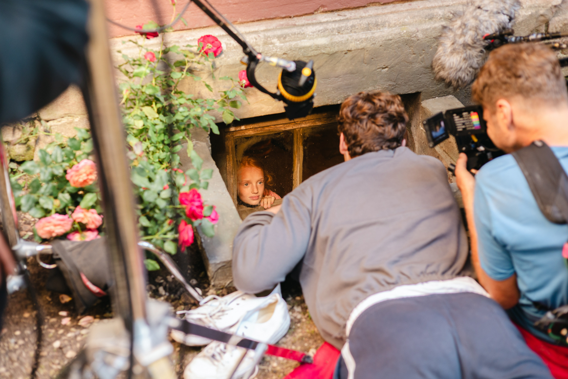 Kadrs no Dzintara Dreiberga filmas par basketbola komandu "TTT".