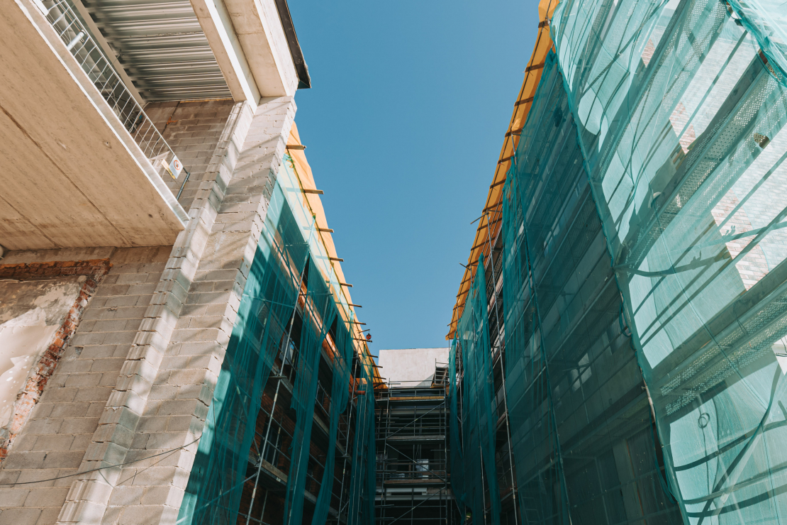 Valmieras Drāmas teātrī turpinās būvdarbi.