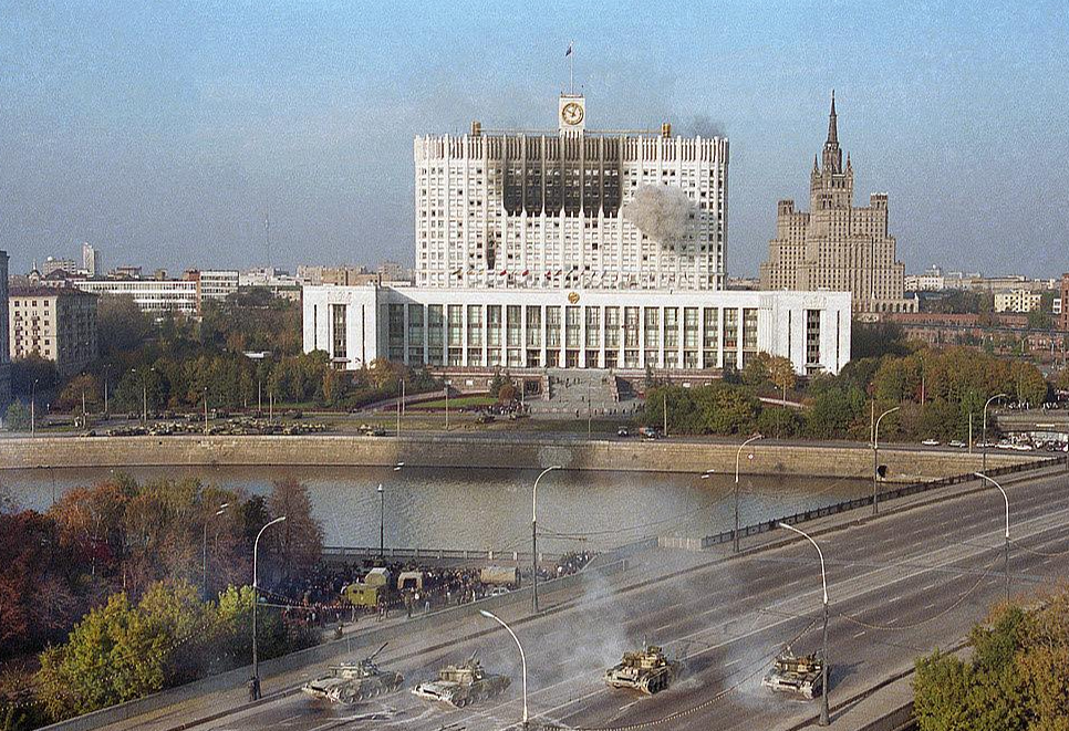 Maskava 1993. gada 4. oktobrī.