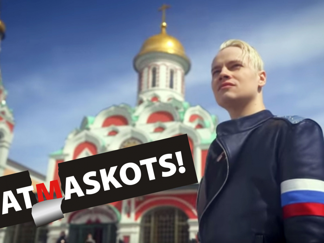 Nevar nepamanīt, ka Jaroslavs Dronovs jeb Shaman savos videoklipos kopē nacistu stilistiku.