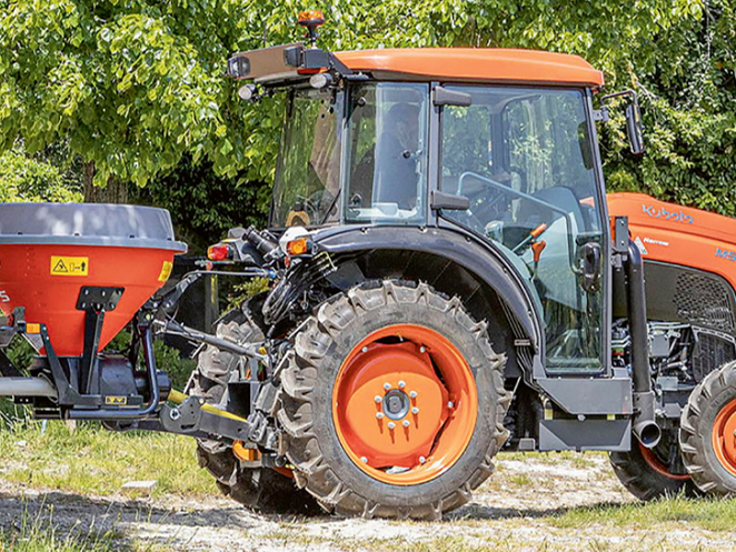 'Kubota M5102 N' traktors.