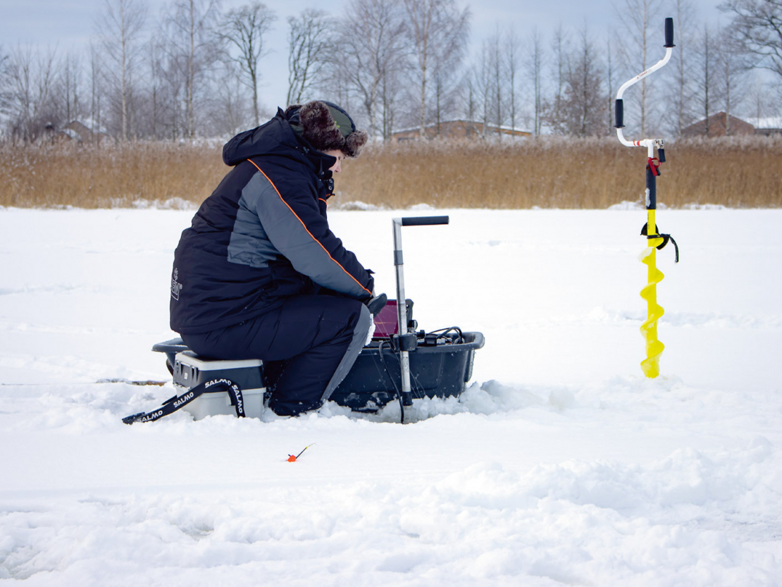 'Lowrance Active Target' uzdevumu paveicis. Tagad atliek noķert.
