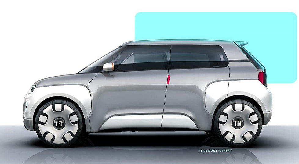 "Fiat Panda EV".