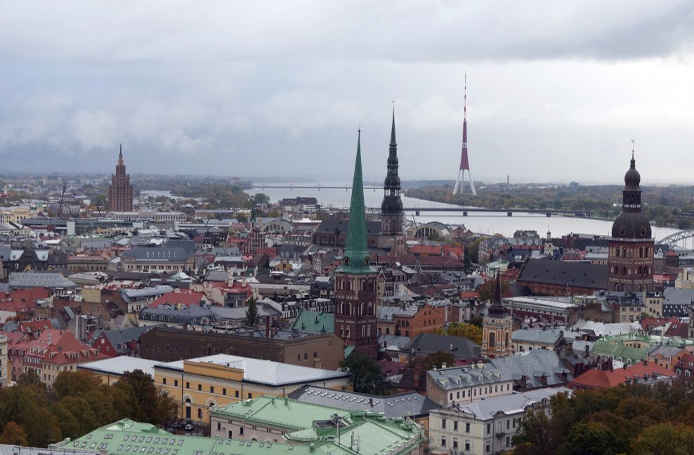 Rīgas panorāma.