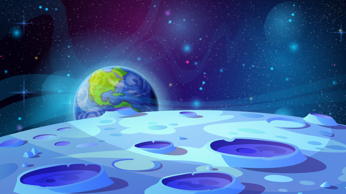 Krāteriem un klinšu plaisām veidotais Mēness klājums nodrošina nepieciešamo aizsardzību, lai ūdens neiztvaikotu atpakaļ kosmosā.