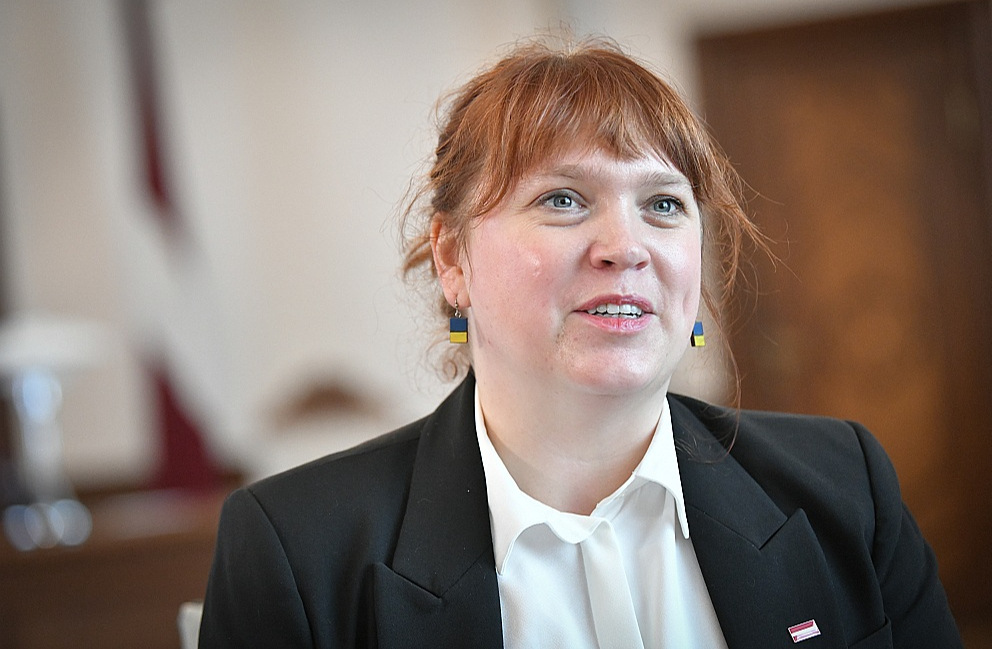 Kultūras ministre Agnese Logina.