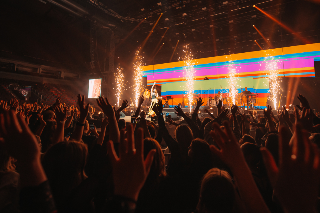 "Astro'n'out" koncerts "Arēnā Rīga".