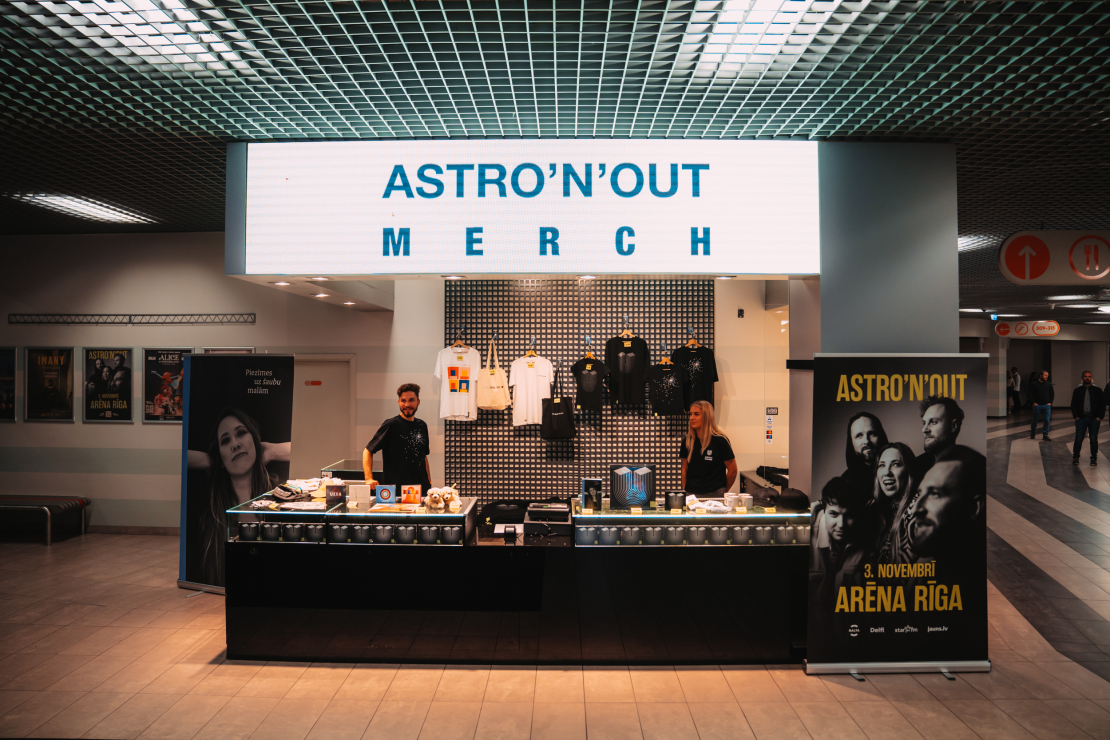 "Astro'n'out" koncerts "Arēnā Rīga".