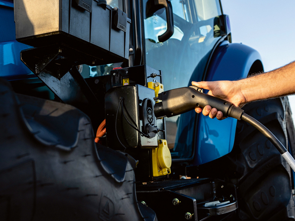 'New Holland T4 Electric Power' traktors.