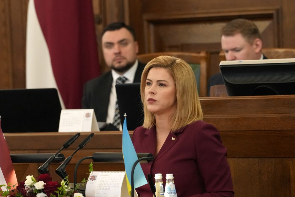 Ministru prezidente Evika Siliņa.