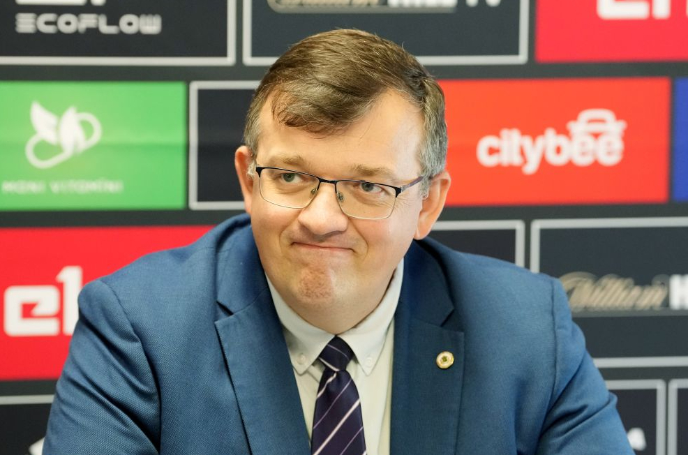 Latvijas vīriešu futbola izlases galvenais treneris Dainis Kazakevičs.