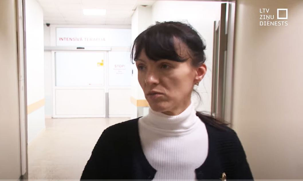 Pacienta tuviniece Natālija Masaļska-Koritova.