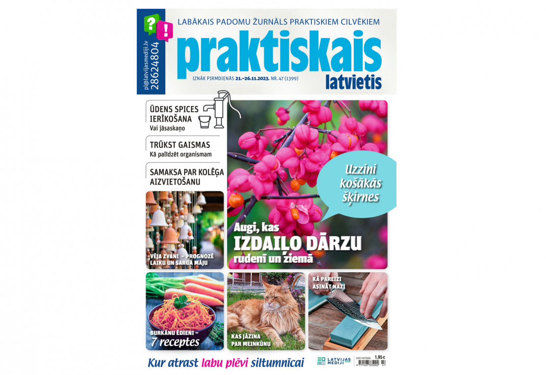 Žurnāla "Praktiskais Latvietis" jaunais numurs. 21.-26.11.